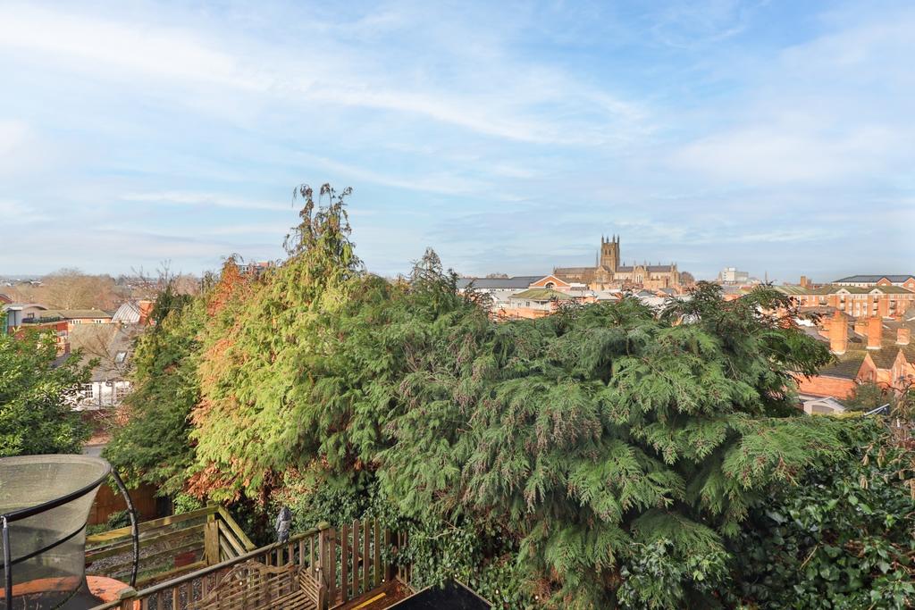 Cathedral view from Kitchen