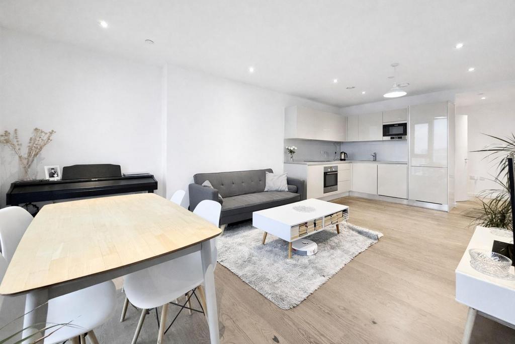 Open-plan living area