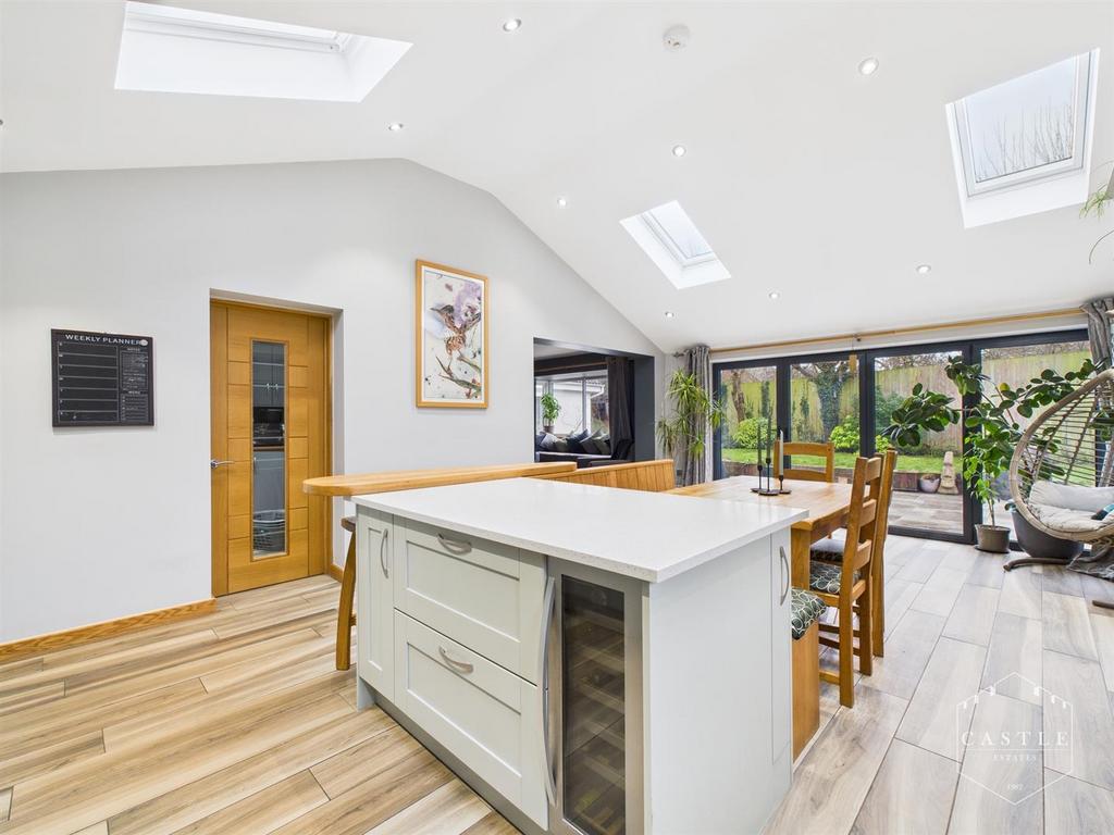 Open plan living kitchen