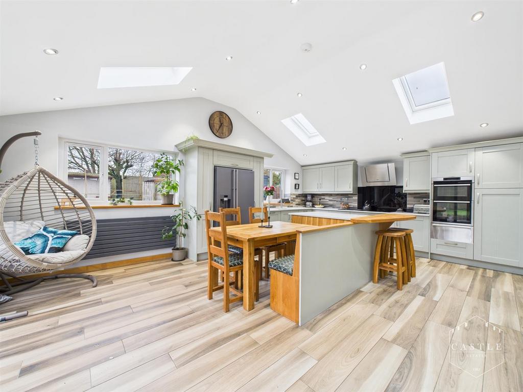 Open plan living kitchen