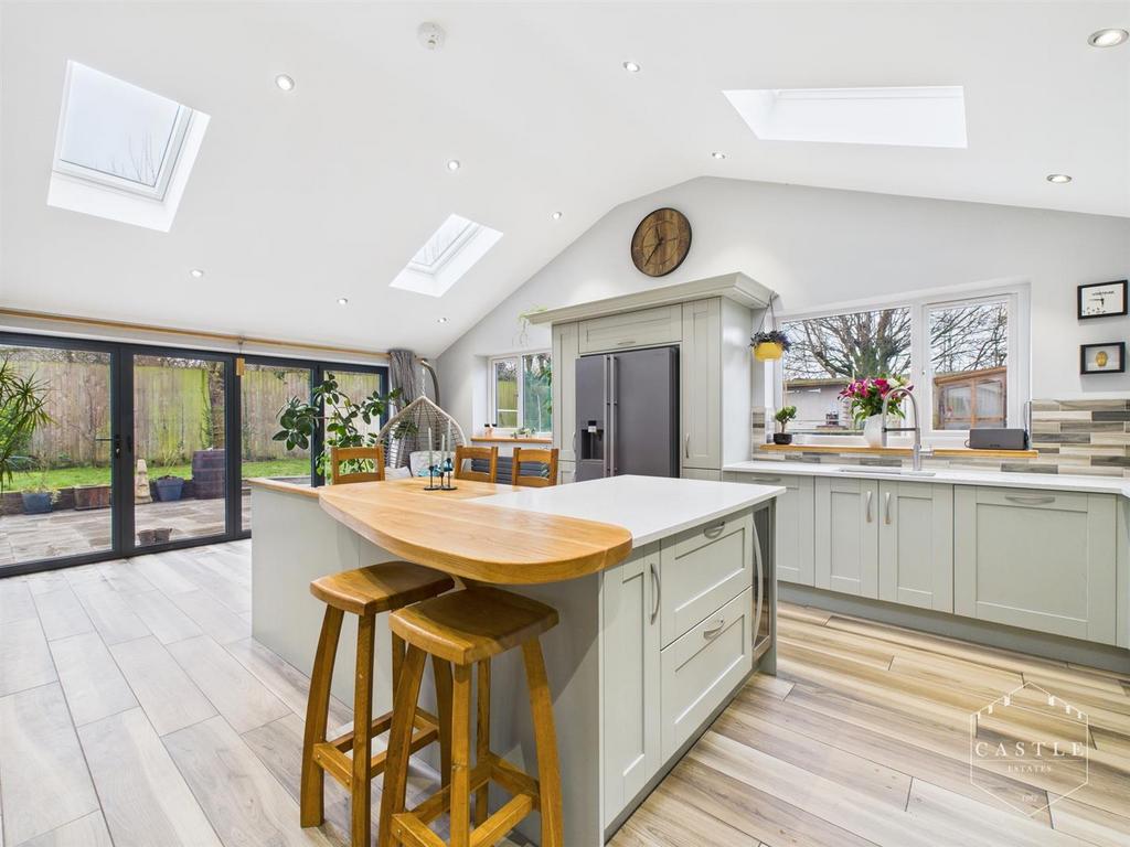 Open plan living kitchen
