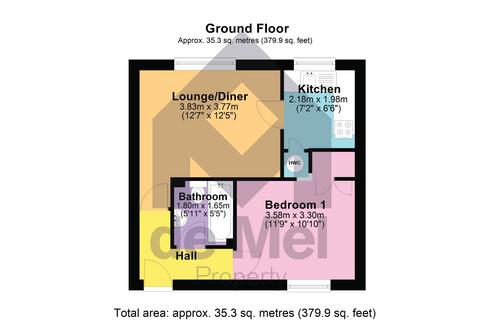 1 bedroom flat to rent, Reddings Park, Reddings, Cheltenham, GL51
