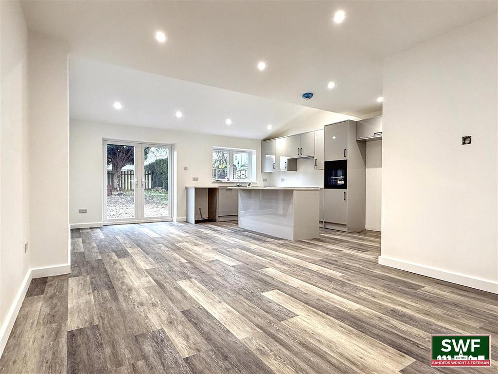 Open plan dining kitchen