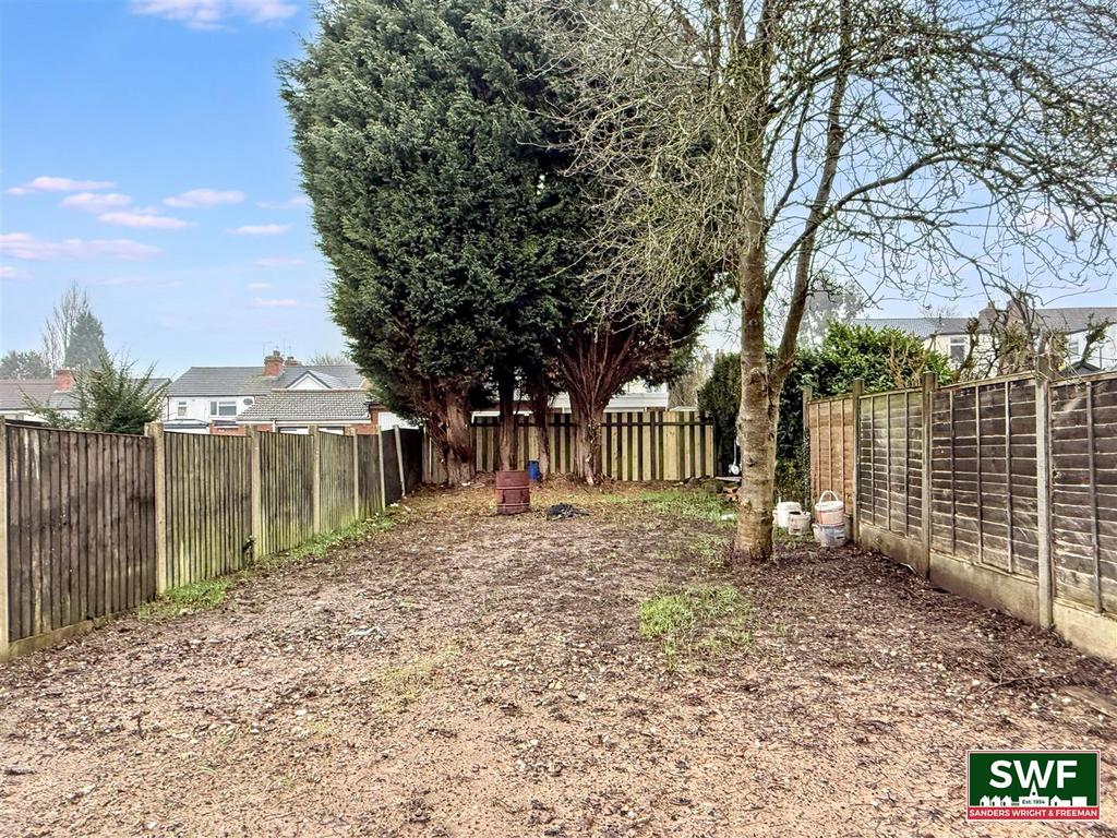 Rear garden