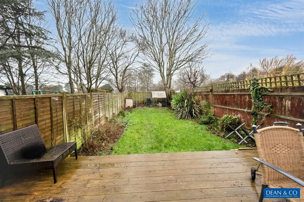 Rear garden