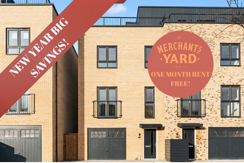 2 bedroom terraced house to rent, Plot 118 Victor Francis Crescent , The Dunlin at Merchants Yard, Grafton Way, Victor Francis Crescent  IP1