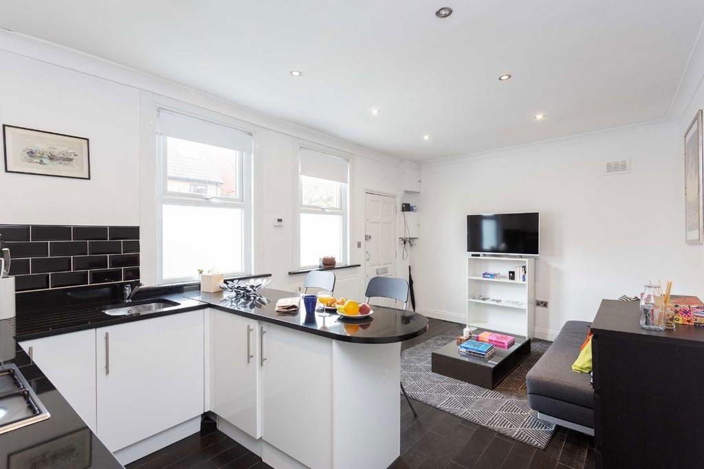 Open-plan living area