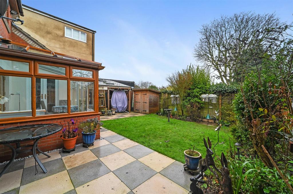 Rear garden