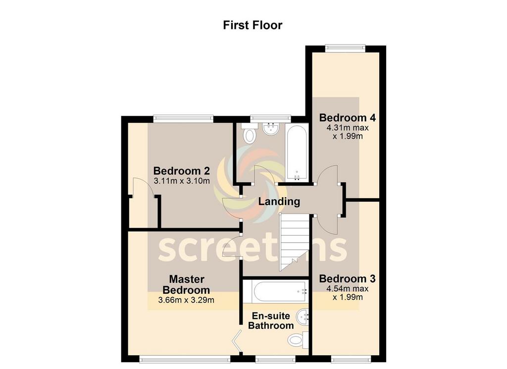 65 Kirton Lane, Thorne - First Floor.JPG