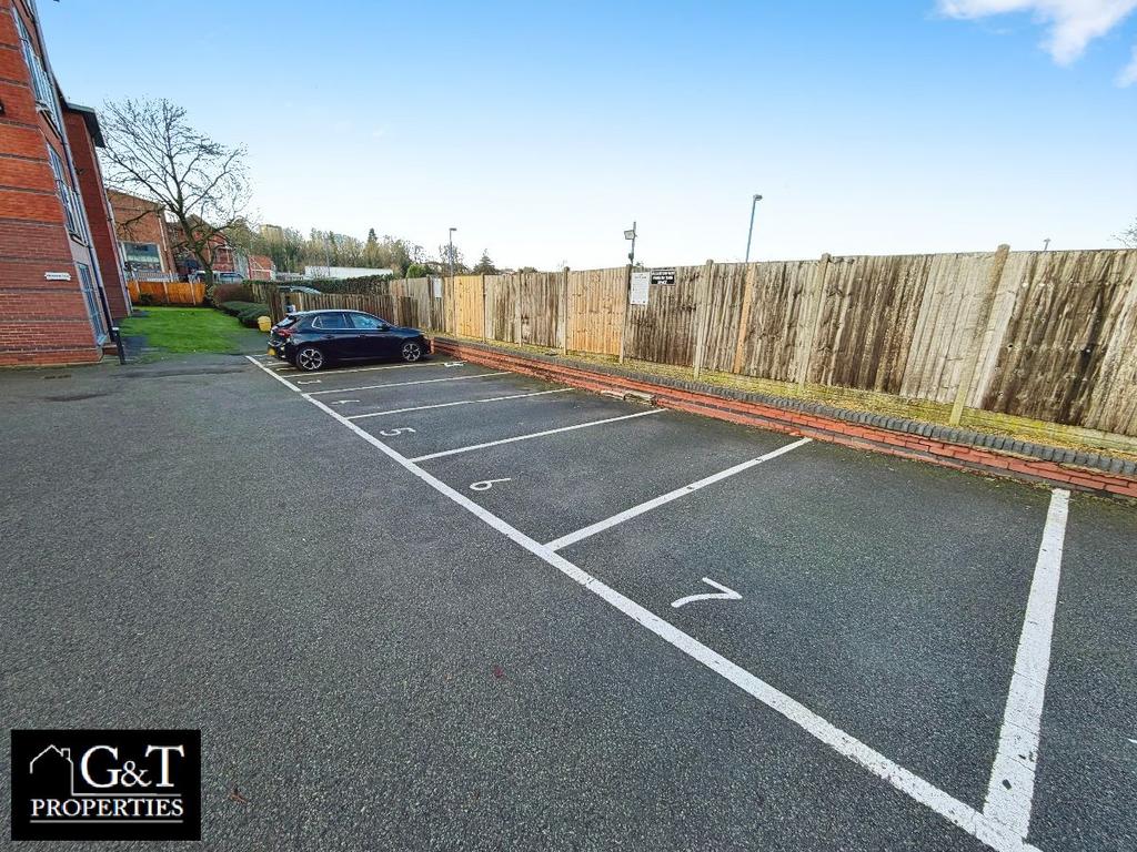 Private gated car park