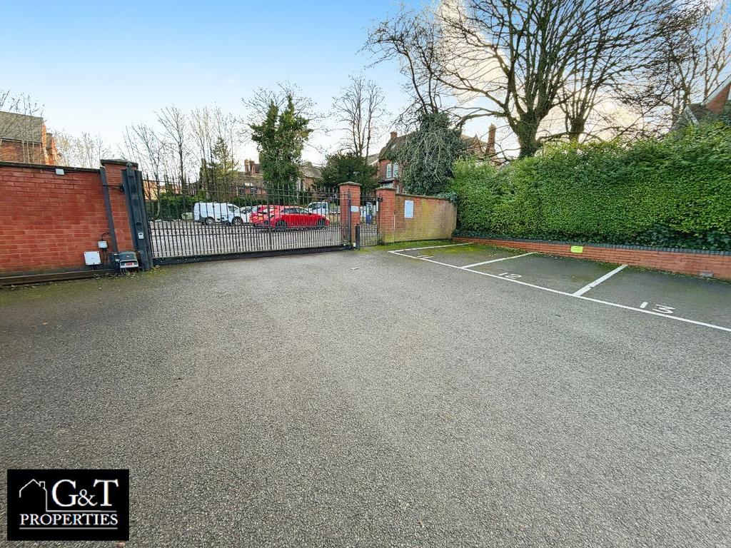 Private gated car park