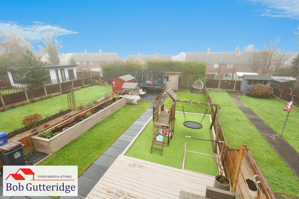 Enclosed rear garden