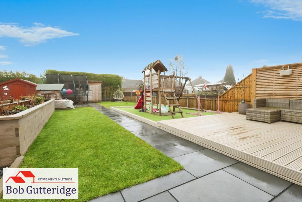 Enclosed rear garden