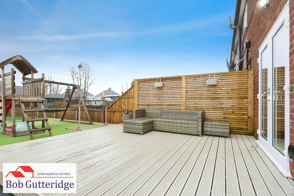 Enclosed rear garden