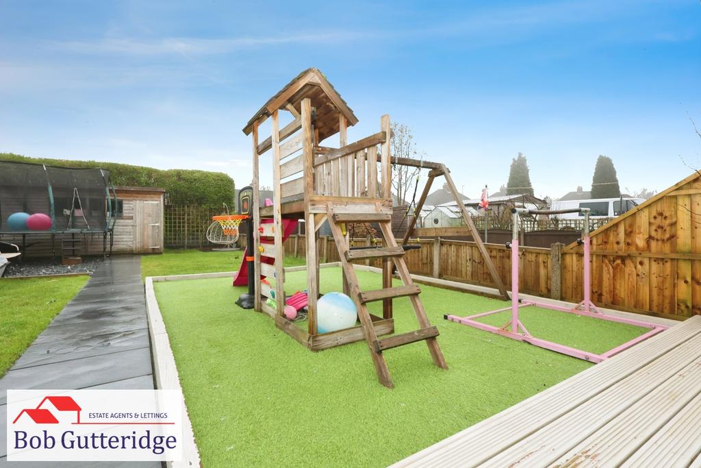Enclosed rear garden