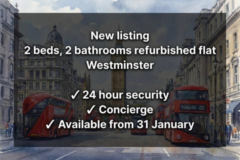 2 bedroom flat to rent, South Audley Street