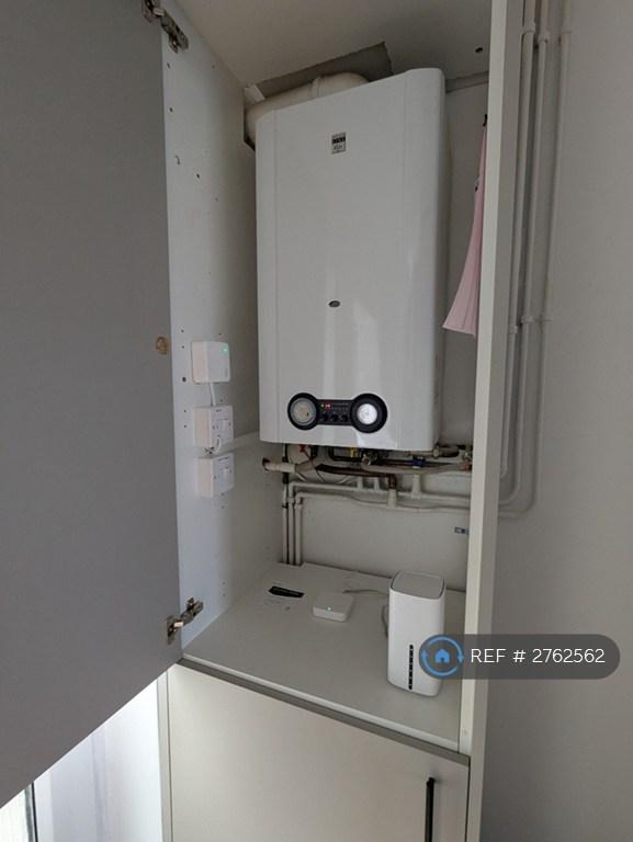 Boiler With Hive Hub Connected