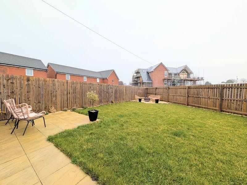 Rear garden
