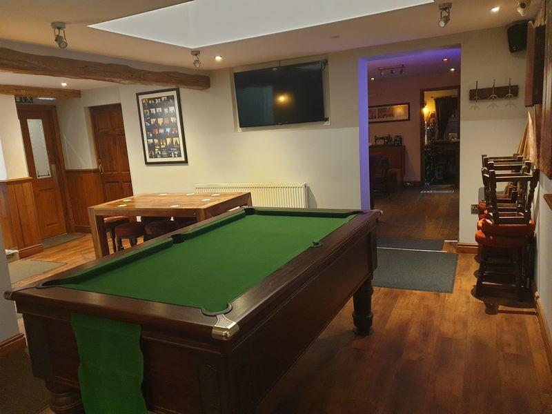 Pool/games room
