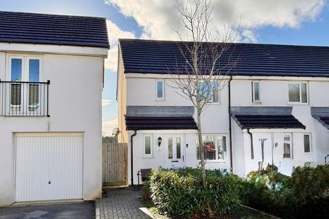 3 bedroom end of terrace house for sale, Bluebell Street, Derriford, Plymouth. Stylish 2017-built family home with private south-facing garden