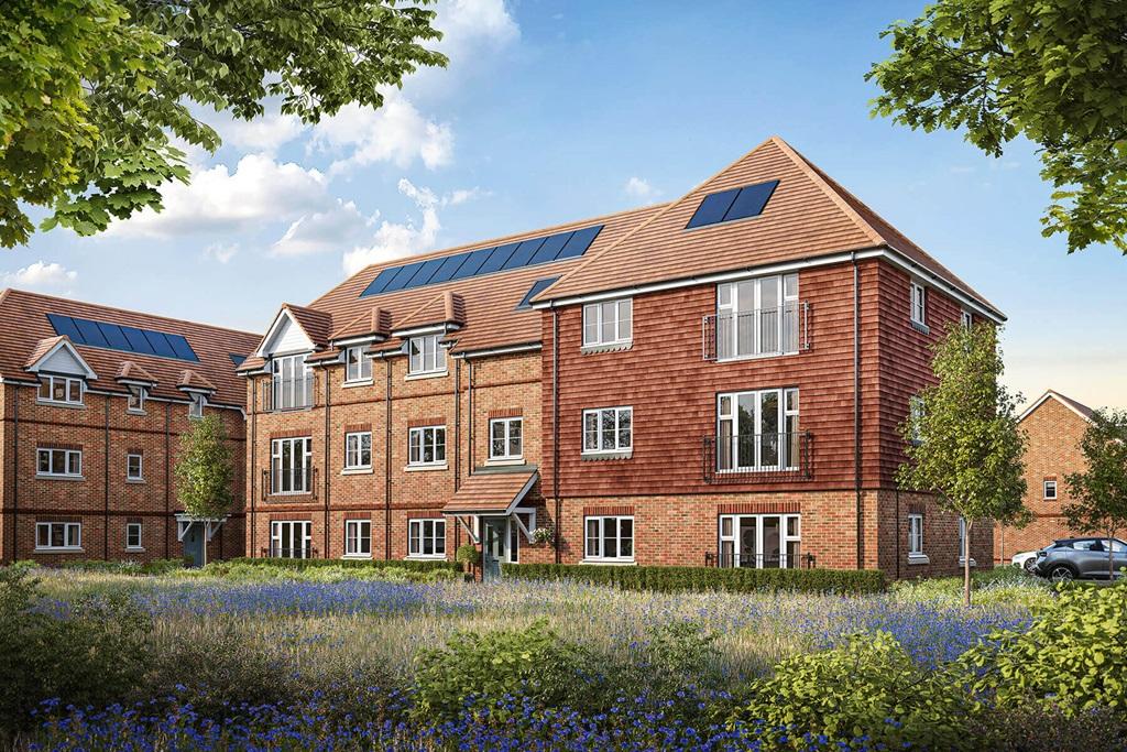 Artist impression of Bellis House at Willow Green