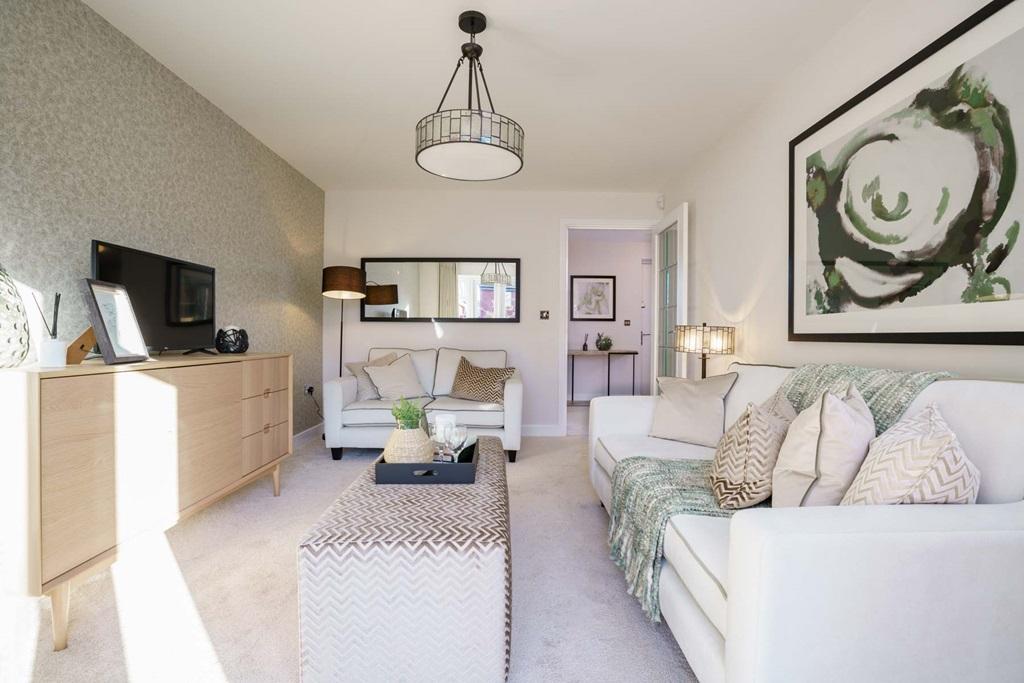 Separate living room for cosy nights in
