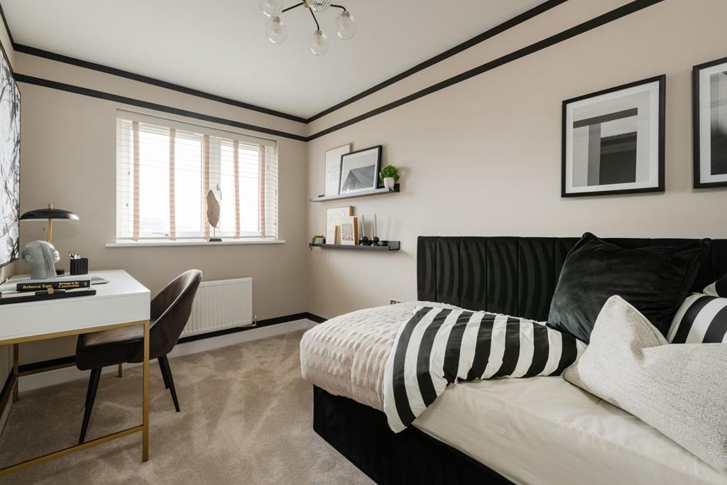Bedroom 3 is ideal for younger children or for...
