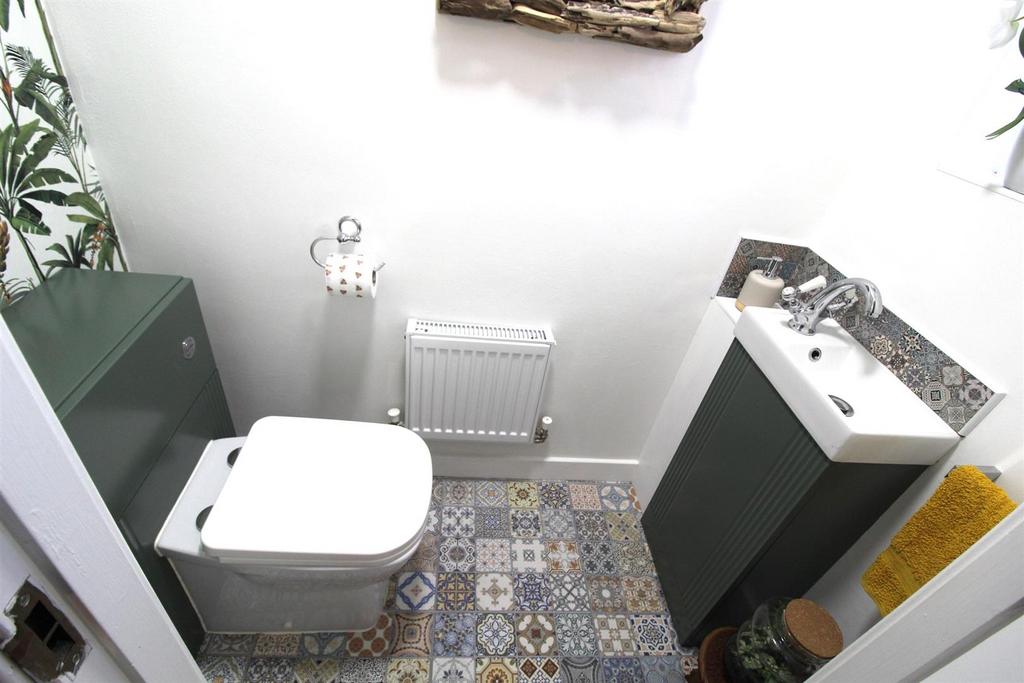 Downstairs wc