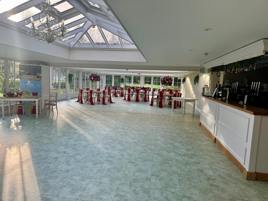 Hayne Barn Orangery-function room and bar