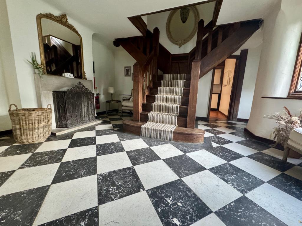Hayne Barn entrance hall