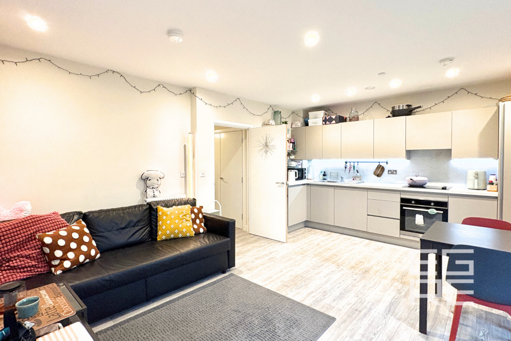Open-plan living area
