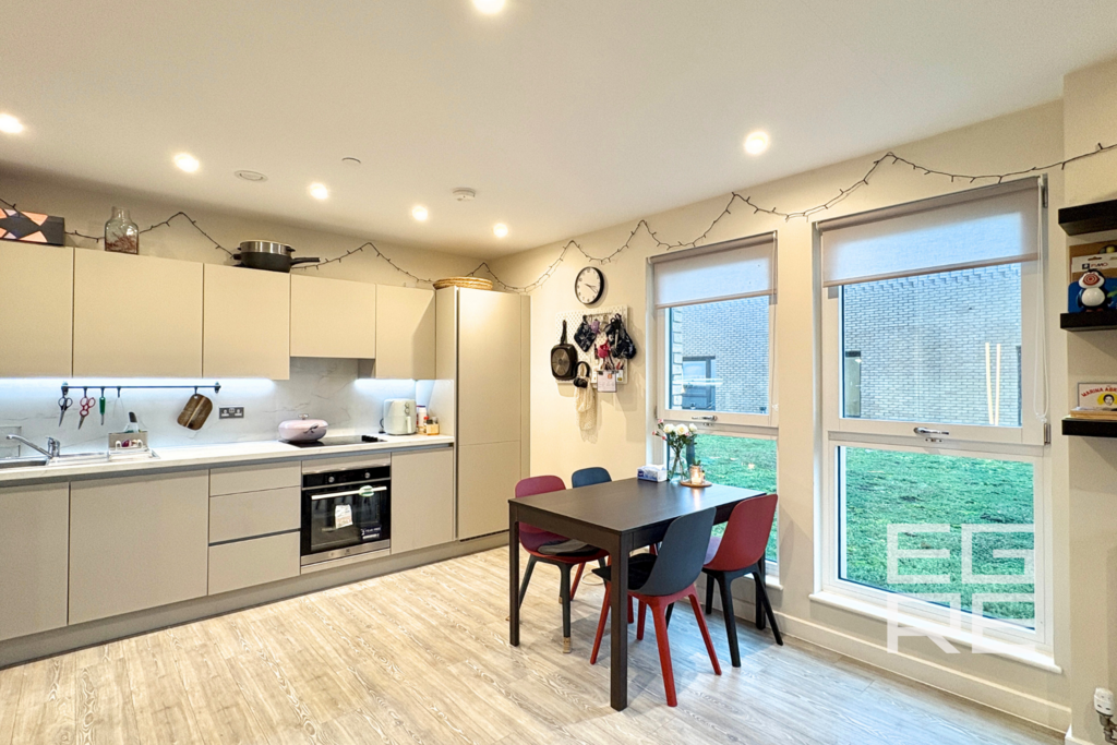 Open-plan living area