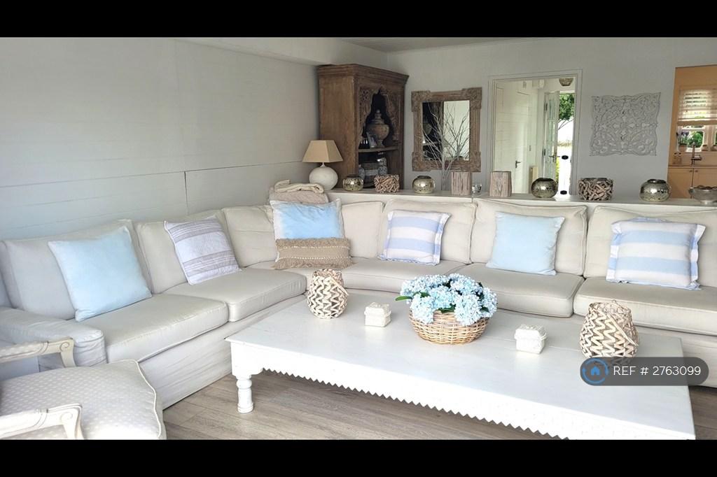 Luxury Corner Sofa With Magnificent Lake View