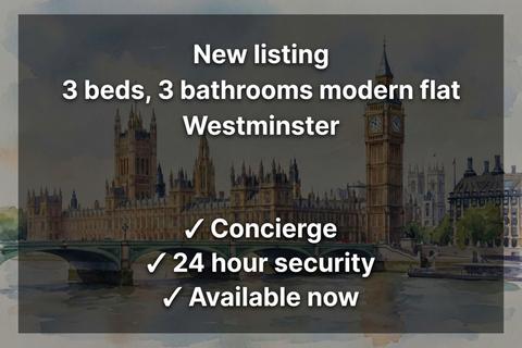 3 bedroom flat to rent, Rutland Gate