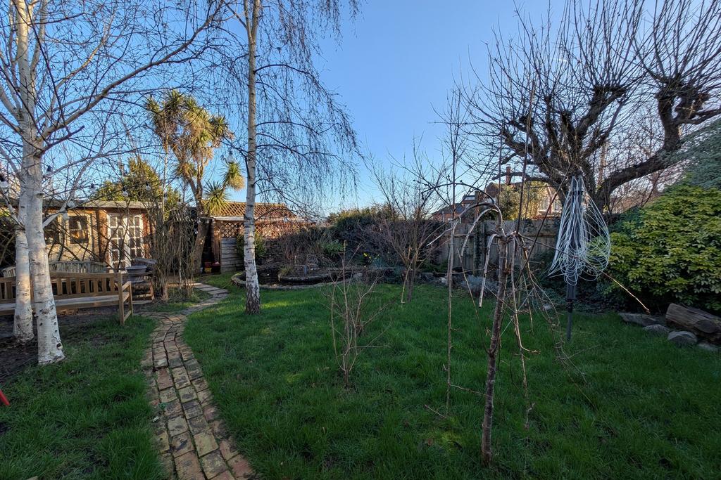 Rear garden