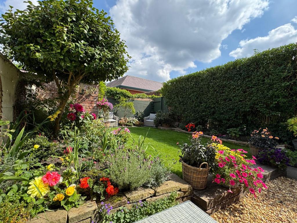 Rear garden