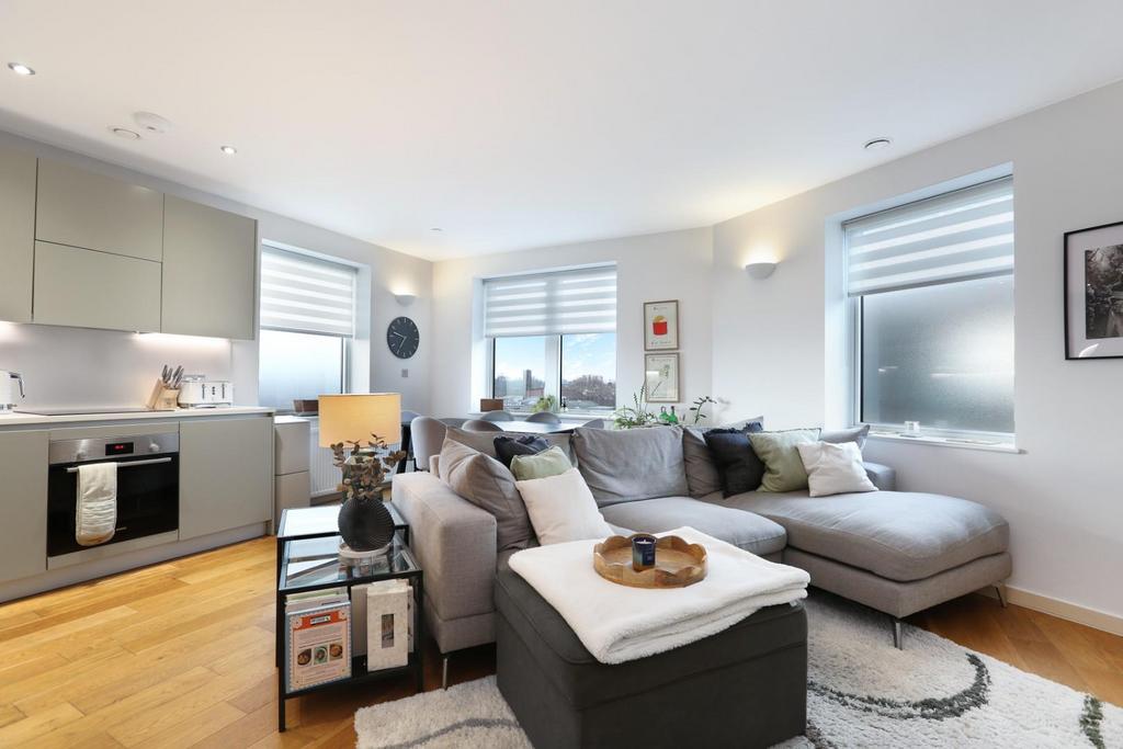 Open-plan living area, open plan living