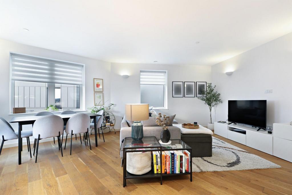 Open-plan living area, open plan living