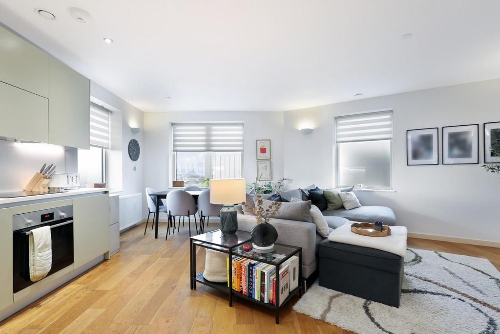 Open-plan living area, open plan living