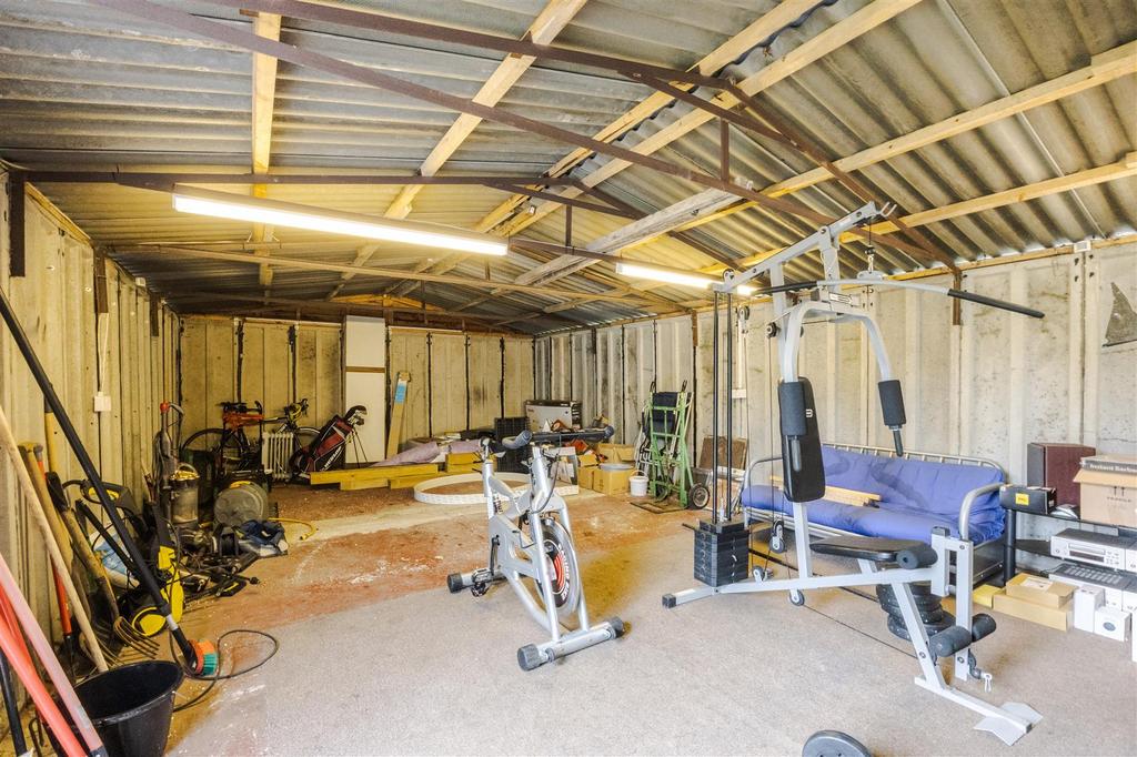 Double garage