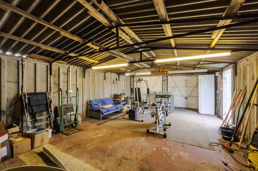 Double garage