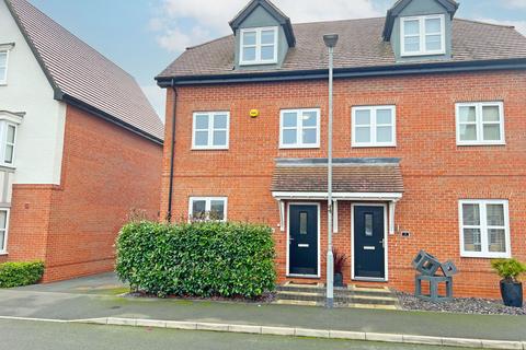 3 bedroom semi-detached house for sale, Le May Drive, Hugglescote, Leicestershire, LE67 2EF