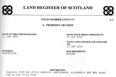 Land for sale, Gartocharn, Alexandria G83