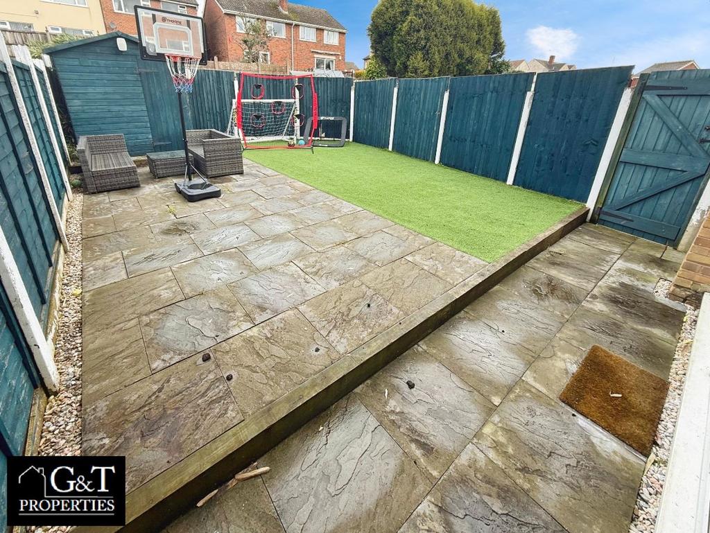 Rear garden