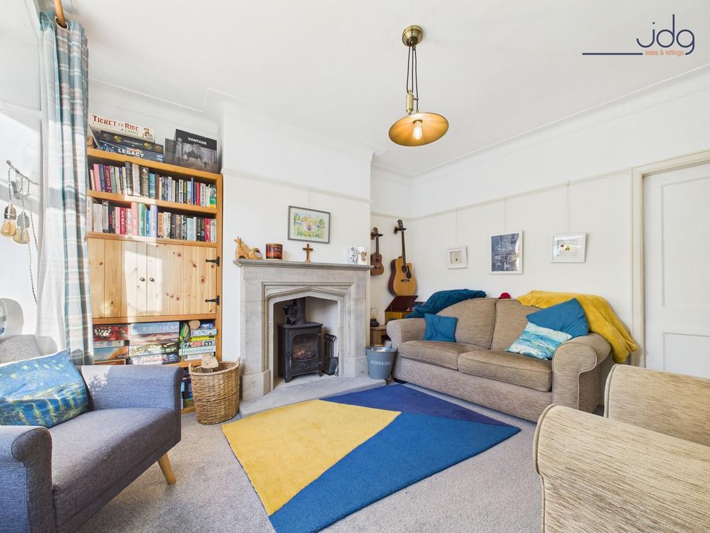 Cosy Lounge with Log Burner