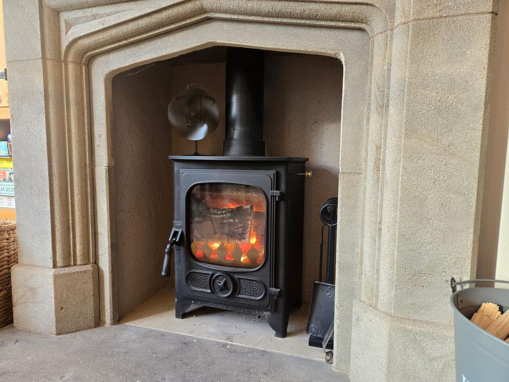 Cosy Log Burner in the Lounge