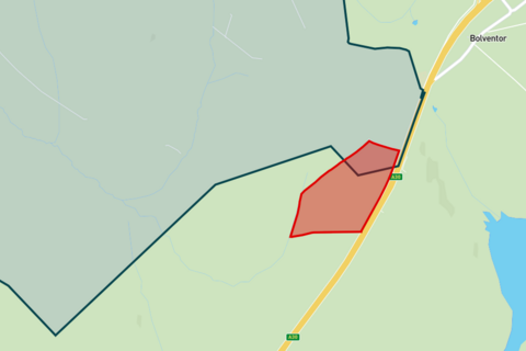 Land for sale, ON THE NORTH-WEST OF A30, Bolventor Launceston  PL15
