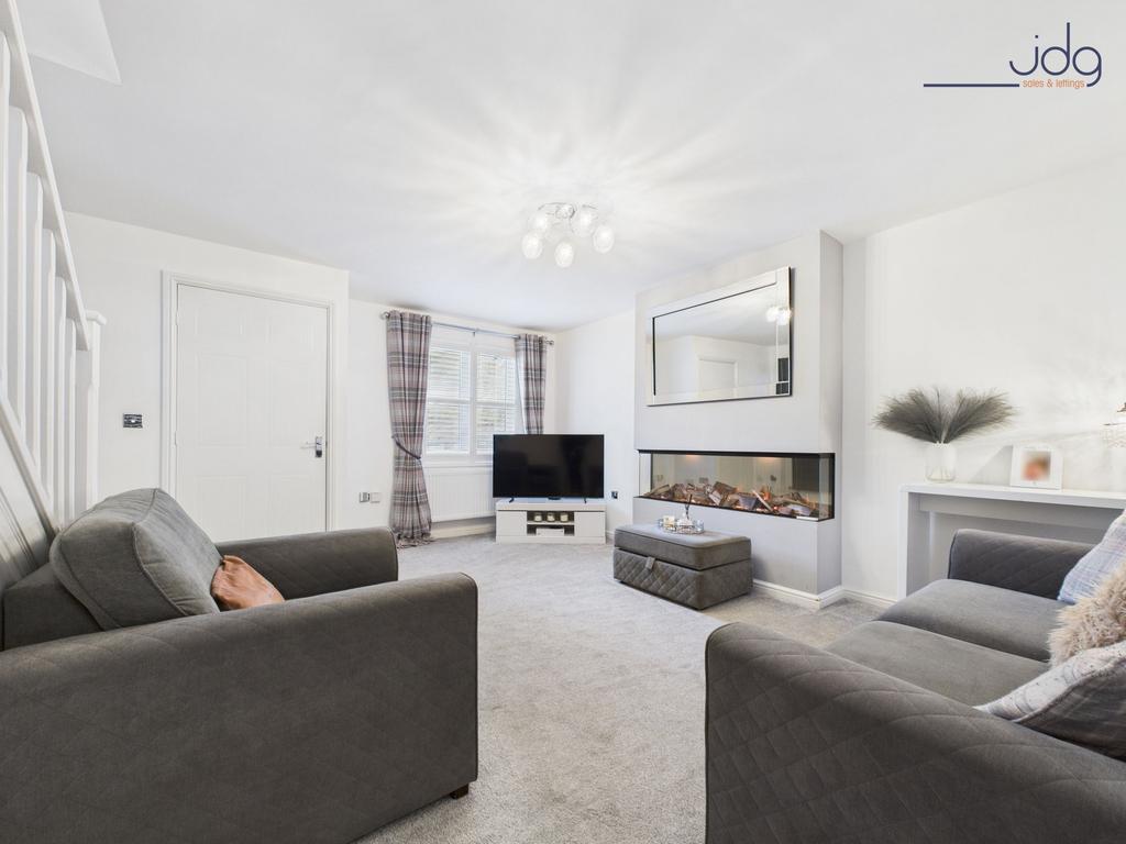 Cosy Lounge with feature fire