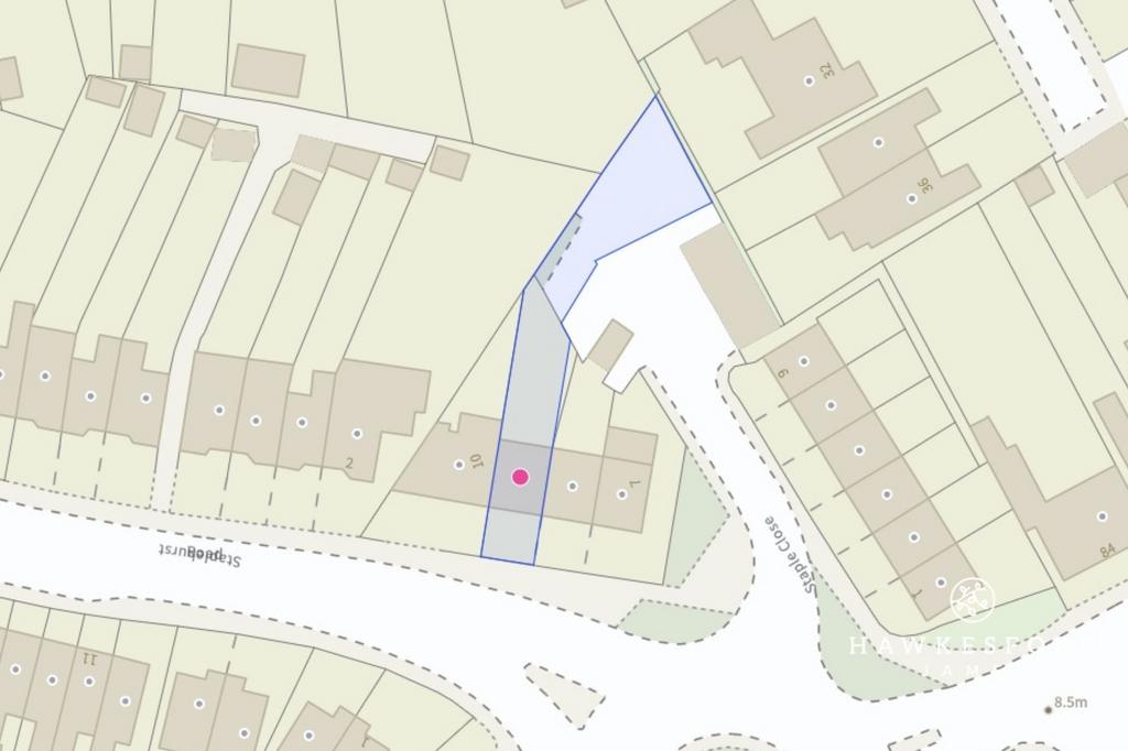Staple Close, Sittingbourne - Boundary information
