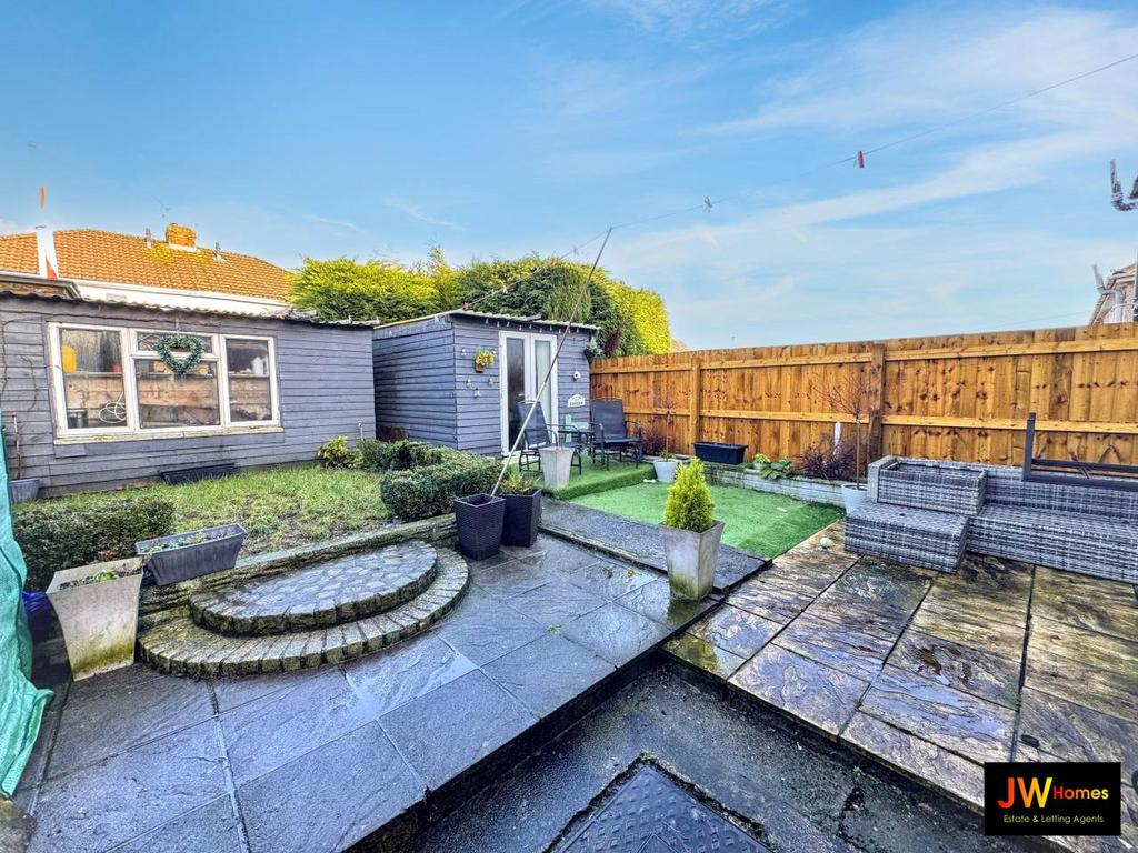 Rear garden